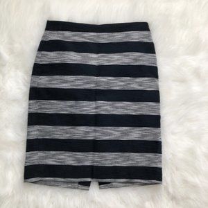 Striped jacquard pencil skirt J.Crew